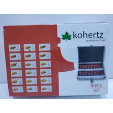 Kohertz 18 Li Freze Bıçak Seti 12 mm