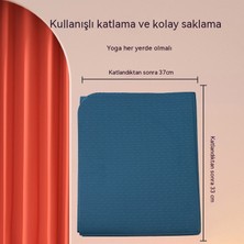 Ruruiyun Taşınabilir Katlanabilir Yoga Matı Pilates Matı (Yurt Dışından)