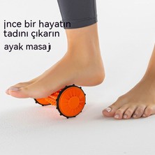 Ruruiyun Yoga Kas Masajı Rulo Ayak Mühendisliği Rulo Masaj Cihazı (Yurt Dışından)