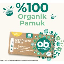 O.b Organic Normal Tampon 48 Li Set (3pk*16)