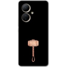 Gramaphone Vivo V29 Lite 5g Uyumlu Kılıf Hd Desen Baskılı Arka Kapak - Thor Çekiç