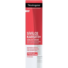 Neutrogena Sivilce Karşıtı + Serum 30 ml x 2 Adet (Yeni Ürün)