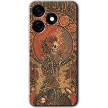 Tecno Spark 10C Kılıf Hd Desen Baskılı Kılıf + Kırılmaz Cam -