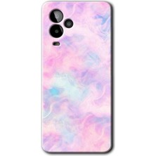 Gm 24 Pro Kılıf Hd Desen Baskılı Arka Kapak - Pembe Duman