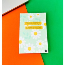 Giftmoda You Only Live Once Tasarımlı Lastikli Defter