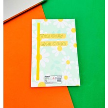 Giftmoda You Only Live Once Tasarımlı Lastikli Defter