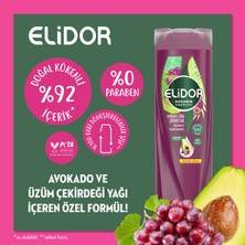 Elidor Doğanın Enerjisi Saç Bakım Şampuanı Avokado ve Üzüm Çekirdeği Yağı 400 ml