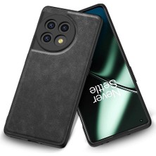 Xshop Oneplus 11 5g Pu Deri+Tpu+Tpu+Pc Telefon Kapağı Retro Anti-Slatch Cep Telefonu Kılıfı (Yurt Dışından)