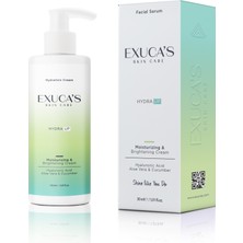 Exuca's Moisturizing & Brightening Cream | Aloe Vera ve Salatalık Etkili Yoğun Nemlendirici Krem 150 ml