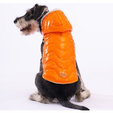 Pawstar Turuncu Light Wave Anorak Yelek Köpek Yeleği Köpek Kıyafeti Köpek Yağmurluk Xxl
