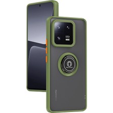 Lnobern Xiaomi 13T/13T Pro Için Telefon Kılıfı [düşmeye Karşı Koruma] Araba Manyetik Halka Tutuculu (Yurt Dışından)