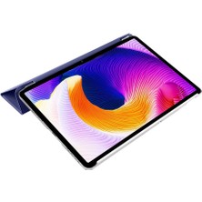 Case 4u Xiaomi Redmi Pad Se 11" Smart Cover Katlanabilir Standlı Tablet Akıllı Kapak Lacivert