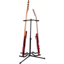 Leon Stand Gitar Standı - 2'li Saz Bağlama Gitar Ud Sehpası