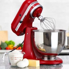 Sagrado Kitchenaid Için Paslanmaz Çelik Kase Yumurta Çırpıcı 4.5-5quart Tilt Kafa Stand Mikser Kitchenaid Mikser Kase Bulaşık Makinesinde Yıkanabilir (Yurt Dışından)