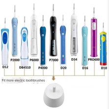 Sagrado USB Seyahat Şarj Cihazı Dock 3757 Elektrikli Diş Fırçası Şarj Beşiği Braun Oral B Için P2000P4000P6000P7000D10D12D16D20D34 (Yurt Dışından)