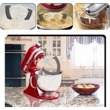 Sagrado Kitchenaid 4.5-5 Qt Tilt-Head Stand Mikser Yedek Silikon Çırpıcı Kase Kazıyıcı Bıçak Için Flex-Edge Kürek Eki (Yurt Dışından)