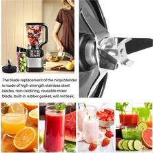 Sagrado 7 Yüzgeç Çıkarıcı Bıçakları Nutri Ninja Blender Için Yedek Parça, Otomatik Iq BL682 BL480 BL640 NN102, Vb Için Çıkarıcı Bıçak (Yurt Dışından)