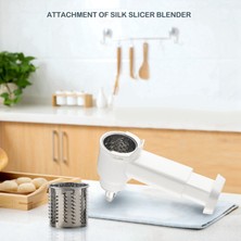 Sagrado Kitchenaid Için Sebze Dilimleyici/parçalayıcı/peynir Rende Standı Mikser Ataşmanı Dilimleme Parçalama Aksesuarları (Yurt Dışından)