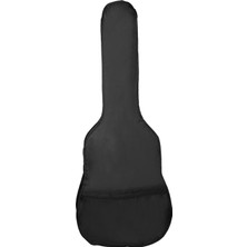 Gazechimp Gitar Çantası Oxford Kumaş Ayarlanabilir Askı Gitar Müzik Enstrümanı Için Dayanıklı Siyah 106CMX42CMX12CM (Yurt Dışından)