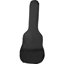 Gazechimp Gitar Çantası Oxford Kumaş Ayarlanabilir Askı Gitar Müzik Enstrümanı Için Dayanıklı Siyah 106CMX42CMX12CM (Yurt Dışından)