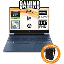 Hp Victus 15-FA1054NT 8U844EA03 I7-13700H 32GB 512SSD RTX4060 15.6" Fullhd Freedos Taşınabilir BILGISAYAR-CNT004