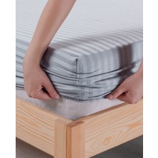 Vavey Soft Cotton Çift Kişilik Lastikli Çarşaf Takımı 180X200 cm + 2 Adet Yastık Kılıfı 50X70 cm