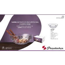Paşabahçe Lavinia Kristal Cam Kase 24 cm 68236
