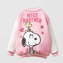 Morpembej Peanuts Kız Çocuk Kolej Ceket