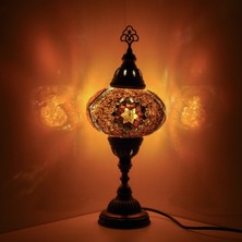 Mosland Home Dekoratif Dekoratif Hediyelik Gece Lambası Osmanlı Tarzı Mozaik Abajur