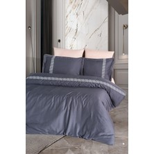 Varol Nakışlı Pamuk Saten Çift Kişilik Nevresim Takımı