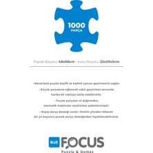 Blue Focus 1000 Parça Puzzle - Cupcake Shop