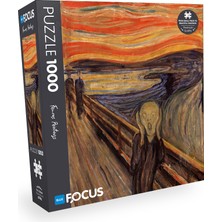 Blue Focus 1000 Parça Puzzle - The Scream (Çığlık)