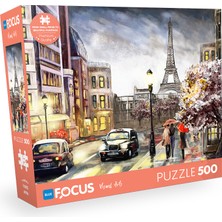 Blue Focus 500 Parça Puzzle - Parıs