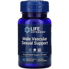 Life Extension Male Vascular Sexual Support 30 Vegetarian Capsules Male