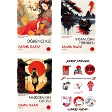 3 Kitap/osamu Dazai Set/öğrenci Kız+Insanlığımı Yitirirken+Pandora Kutusu+ Özel Japon Sticker - Osamu Dazai