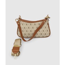 Lucit Bag Kadın Desenli Omuz Çantası