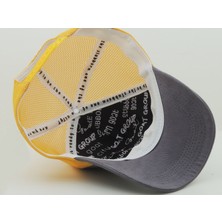 City Goat Trucker KAPLAN-750 Kod Logolu  Gri-Sarı Şapka (Cap)