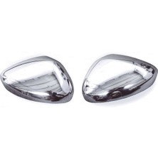 ZNZ Oto Aksesuar Peugeot 308  Krom Ayna Kapağı 2 Prç. 2014  Üzeri P.çelik