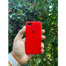 Meri Case Apple iPhone 7 ve 8 Uyumlu Logolu Içi Kadife Lansman Kılıf Arka Kapak