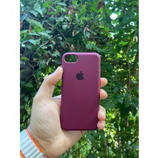 Meri Case Apple iPhone 7 ve 8 Uyumlu Logolu Içi Kadife Lansman Kılıf Arka Kapak