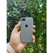 Meri Case Apple iPhone 7 ve 8 Uyumlu Logolu Içi Kadife Lansman Kılıf Arka Kapak