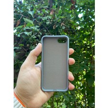 Meri Case Apple iPhone 7 ve 8 Uyumlu Logolu Içi Kadife Lansman Kılıf Arka Kapak