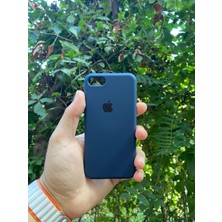 Meri Case Apple iPhone 7 ve 8 Uyumlu Logolu Içi Kadife Lansman Kılıf Arka Kapak