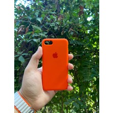 Meri Case Apple iPhone 7 ve 8 Uyumlu Logolu Içi Kadife Lansman Kılıf Arka Kapak