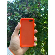 Meri Case Apple iPhone 7 ve 8 Uyumlu Logolu Içi Kadife Lansman Kılıf Arka Kapak