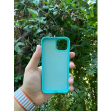 Meri Case Apple iPhone 14 Plus Uyumlu Logolu Içi Kadife Lansman Kılıf Arka Kapak