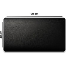 Sonictouch Siyah Pürüzsüz Dikişsiz Xxl Gaming Oyuncu Masaüstü Klavye Mouse Pad 40X90CM