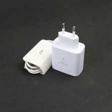 Giyitec Samsung A50-A51 Uyumlu Şarj Aleti Seti USB Type-C 25W