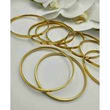 Mavi Deniz Accesories Ajda Bilezik Çelik Bilezik 3lü Küçük Boy Çelik Bilezik