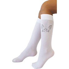 Secret Moda Unicorn Taşlı Çocuk 50 Den Dizaltı Çorap 2 5 Yaş